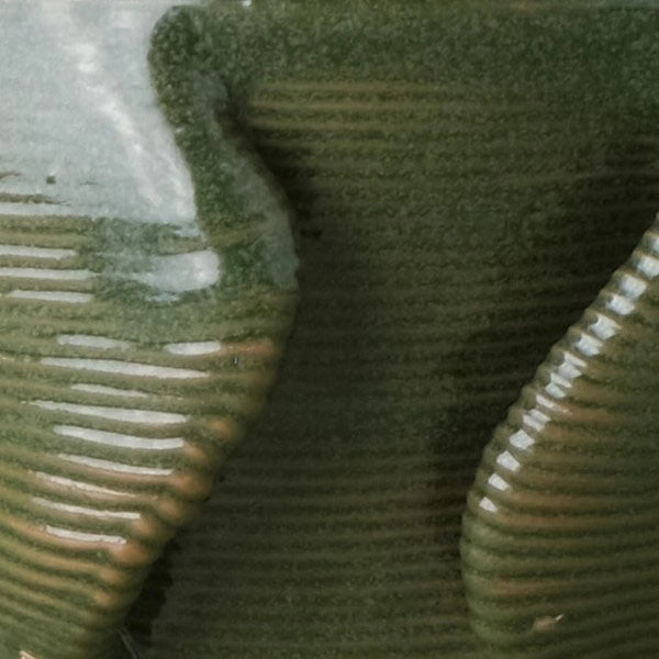 green Ceramic Planter 3D printed texture #color_olive green