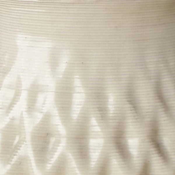 white Ceramic Table Vase 3D printed texture #color_white