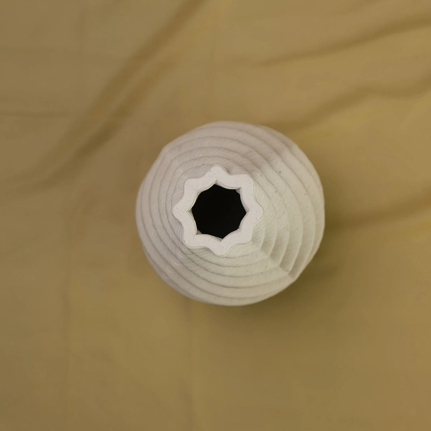 White ceramic vase