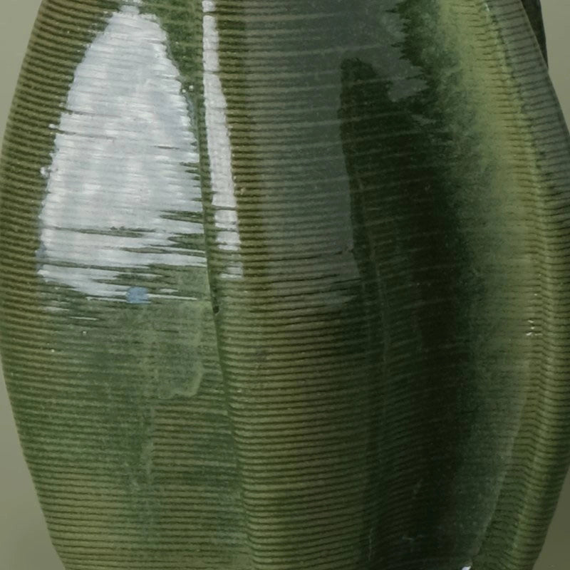 green Ceramic Table Vase 3D printed texture #color_olive green