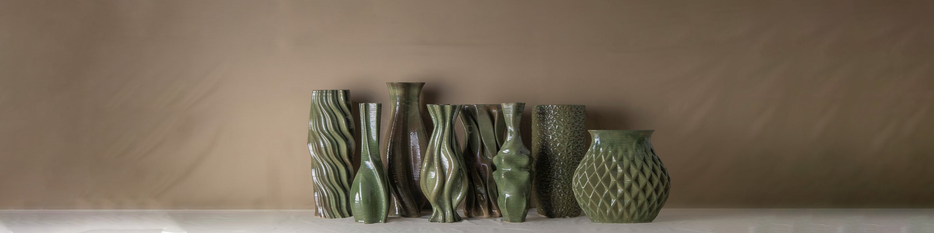 3d ceramic home decor vases