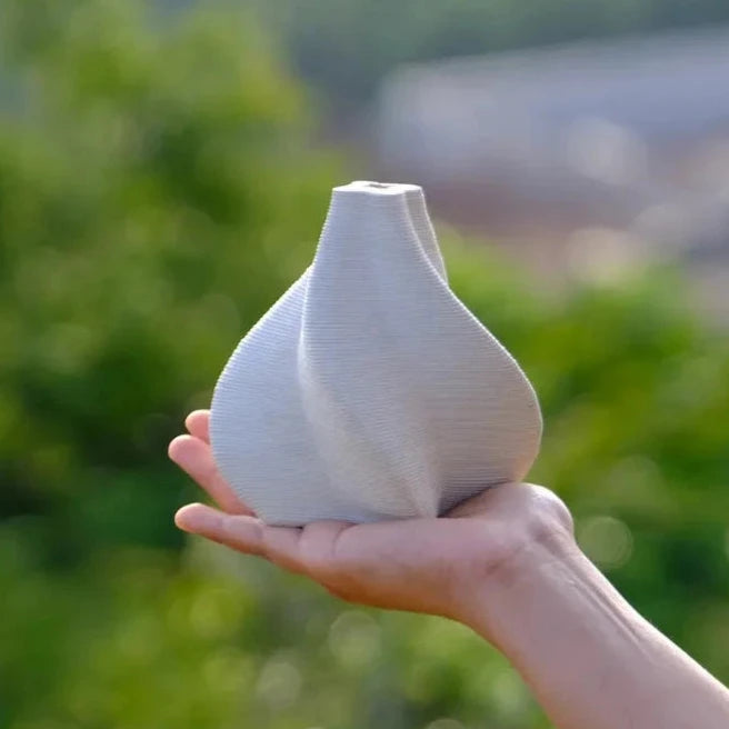 White small vase for flowers